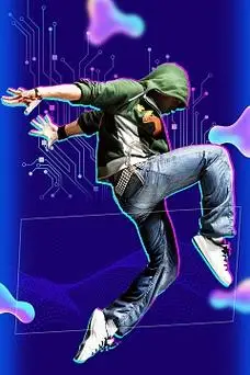 party 酷炫海报psdjpg炫酷街舞比赛招生psd分层psdjpg炫酷街舞比赛