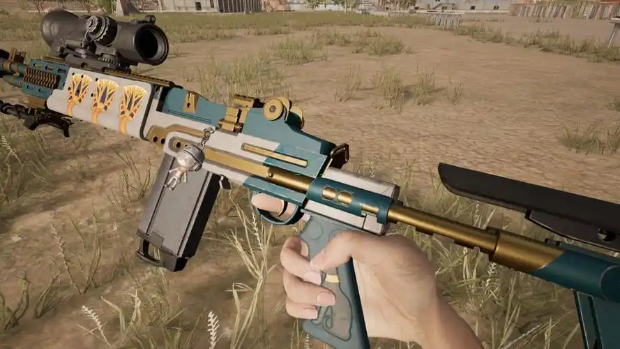 绝地求生优雅镀金mk14皮肤怎么样