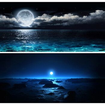 路小雅星空星球地球定做高清鱼缸背景纸贴纸字画浮雕龙图鱼缸水族箱壁