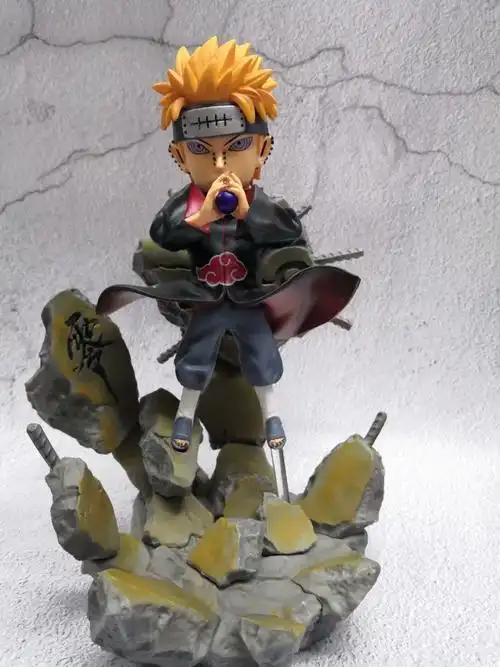 火影 晓组织 gk 宇智波鼬 乌鸦 雕像 殿堂盒装公仔手办