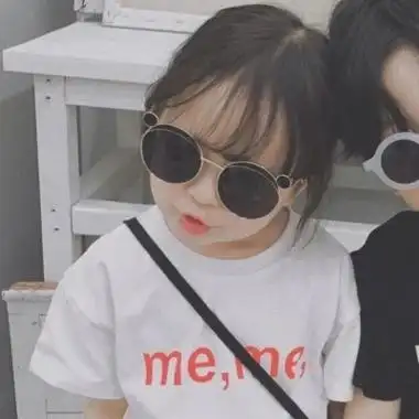 可爱小孩情头一人一半,情侣头像图片