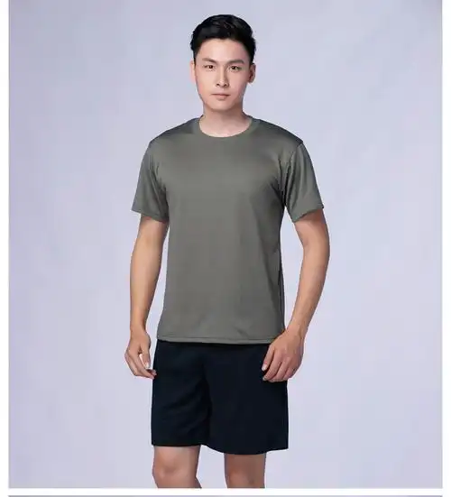 作训套装执勤服t恤保安服装套装男夏季体能短袖男女速干透气上衣短裤