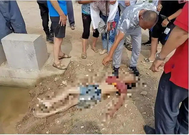 触目惊心孩子溺水旁观者冷漠无情父亲奋勇抢救引全场关注