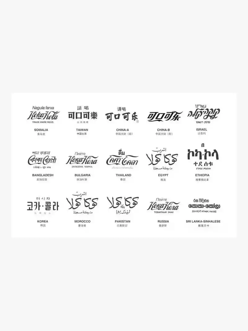 可口可乐的logo真的值得反复观看学习.#品牌设计 #log - 抖音