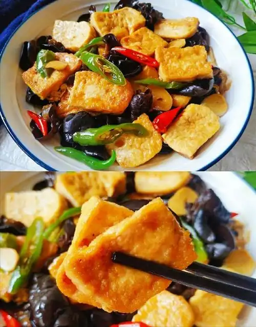 简单快手,好吃不胖|炒豆腐|家常|豆腐_新浪新闻