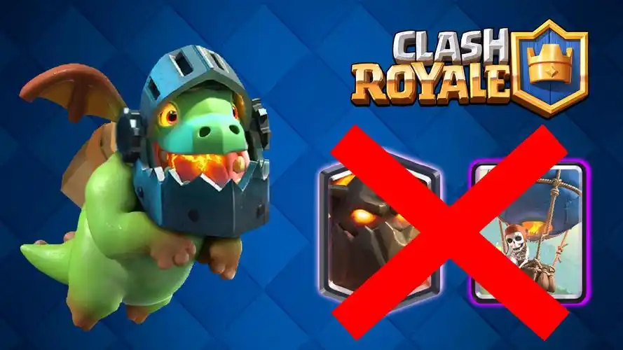 皇室战争11 狗球没玩好, 地狱飞龙怎么破? 小宝趣玩clash royale