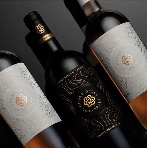 cuoredelle葡萄酒包装设计