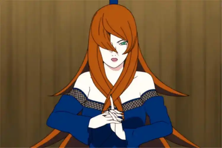 火影中水影照美冥的9张绝美截图:神情我见犹怜,身材妖娆性感