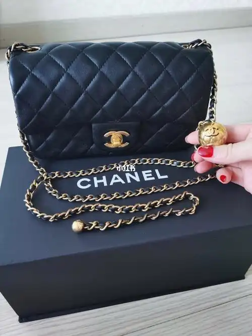 转全新chanel(大锤家)minicf金球包包