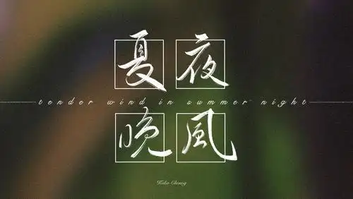 一个夏夜晚风的爱