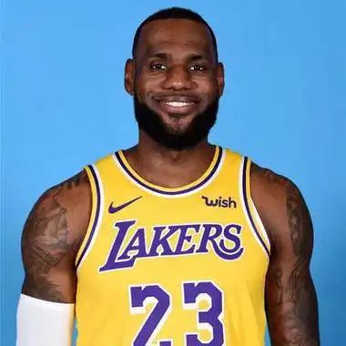 勒布朗詹姆斯头像詹姆斯湖人头像23号新球衣