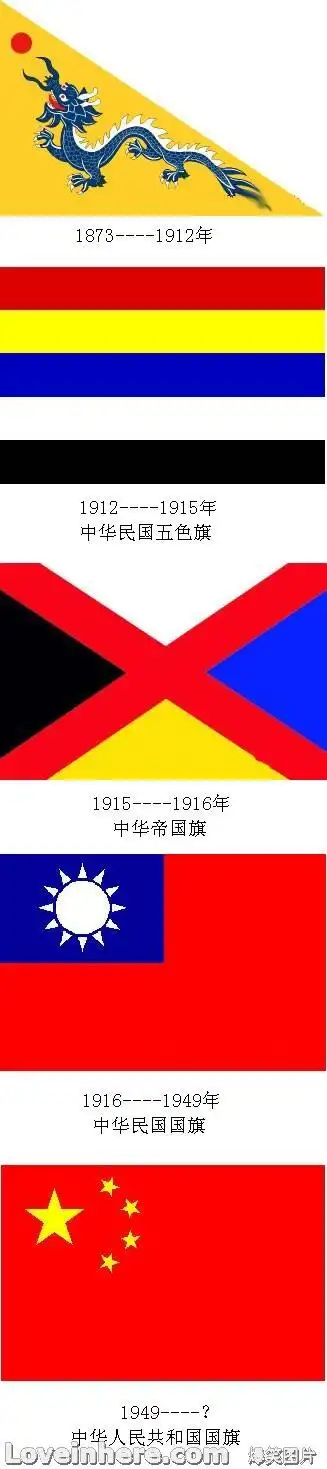 近代中国国旗