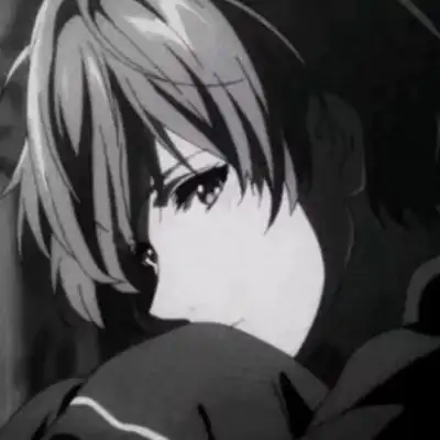 丧系动漫头像男生冷酷黑暗系忧郁血腥头像