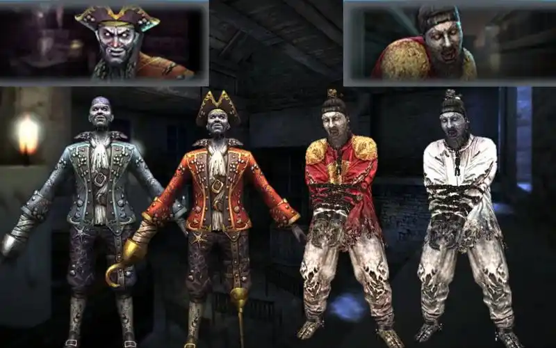 csol僵尸皮肤展示 (迷雾鬼影 巫蛊术尸)