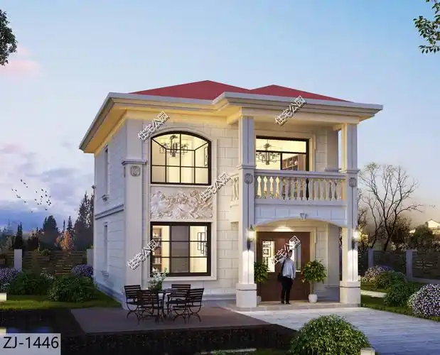 10套小户型图纸分享,占地面积最小仅60平,也能建成大气别墅_腾讯新闻