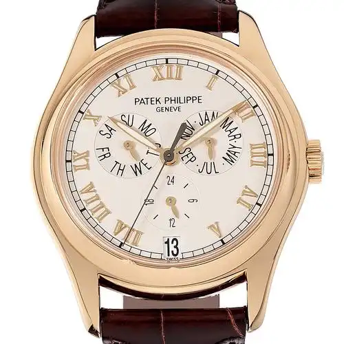 拍下立减500[9.5新]百达翡丽18k玫瑰金自动机械男表5035r