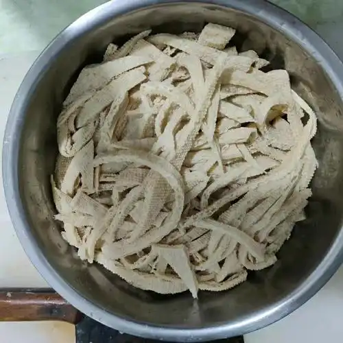 脆皮豆腐干货批发油炸脆豆皮豆干火锅食材麻辣烫凉菜关东煮串串香500