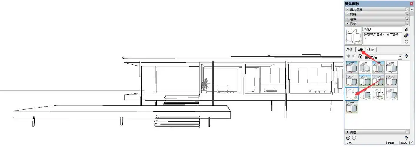 笔刷综合应用 丨 水墨风效果图表现(附素材包) | 建筑学院
