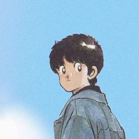 看到男神换了新头像,他前一个头像虽然也是上杉达也,但是这个头像真的