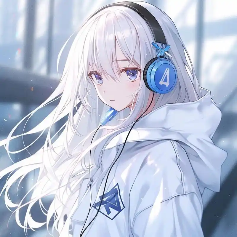 耳机一戴,谁也不爱!女生版|动漫女生头像