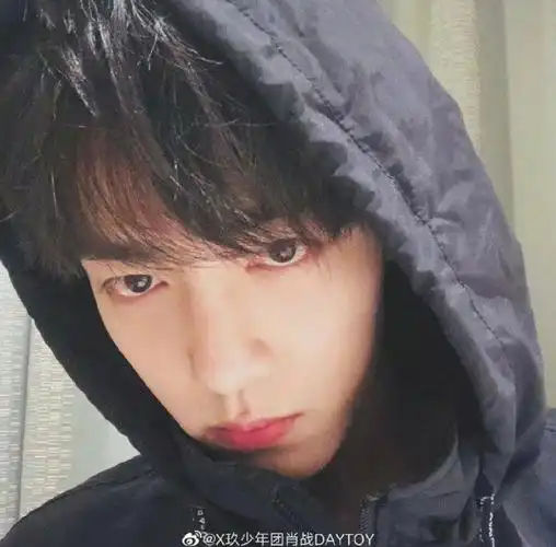 小赞卫衣连帽自拍小合集|肖战|自拍_新浪新闻