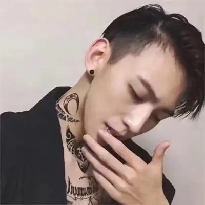 霸气男生纹身头像图片超酷社会高清照片