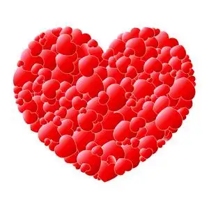 爱心剪贴报图片