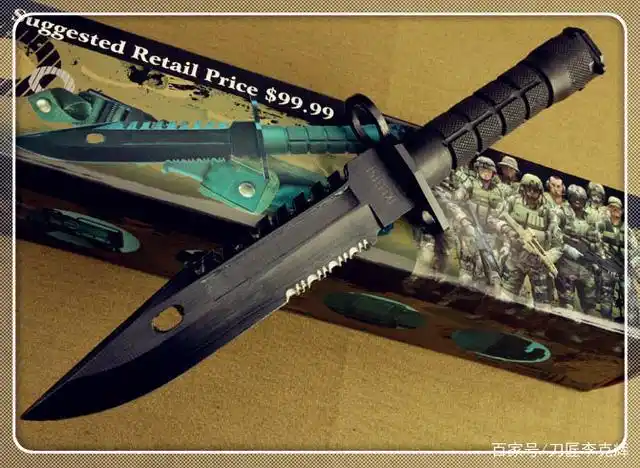 「鉴赏」黑色d80军刺