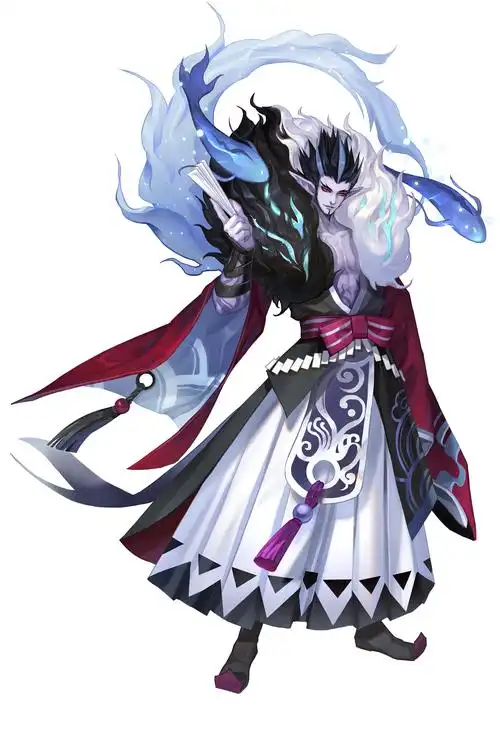 阴阳师荒川之主式神立绘传记一览