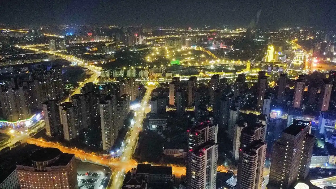 八张图片看淮安夜景#江苏美好推荐官 #第一视角  - 抖音