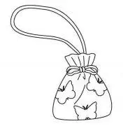 端午荷包的画法简笔画