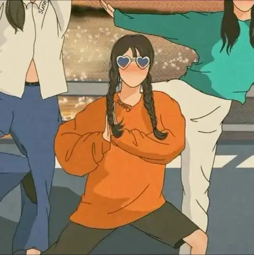 『三人闺蜜头像』