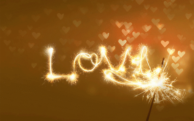 win7动态心形图案,win7-回车桌面