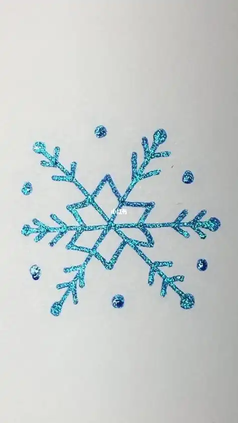雪花简笔画雪花简笔画怎么画 雪花简笔画画法雪花简笔画 雪花简笔画