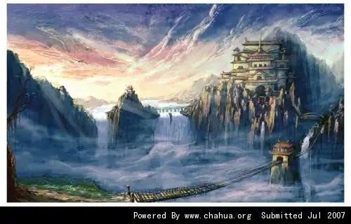 彩虹天堂 插画中国 - 中画网 - 中画论坛 - 职业插画师社区