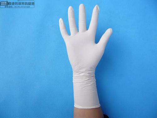一次性手套白色 丁晴橡胶乳胶pvc 耐油家务实验室加厚乳胶手套