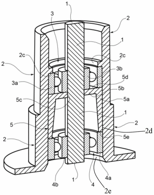 cn103174755b_轴承安装结构及其装配方法有效