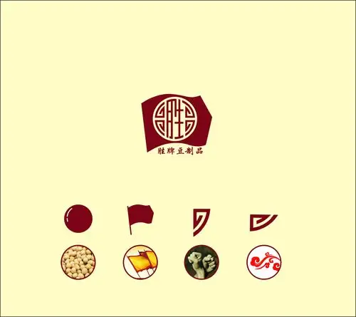 180 豆制品logo设计