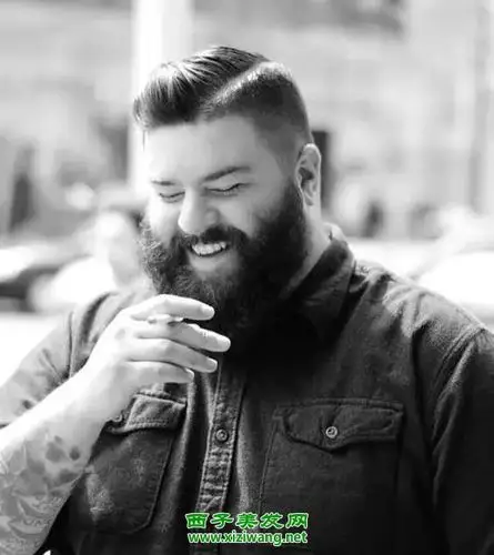 胖男生2017最流行发型 最好胖子发型(3)