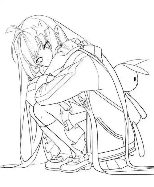 绘画技能分享线稿分享第69期凹凸世界