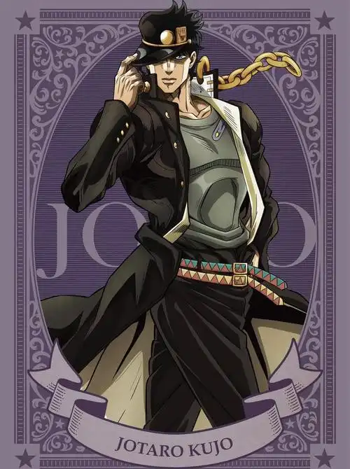 空条承太郎是日本漫画和动画作品《jojo的奇妙冒险》中的主要角色之一