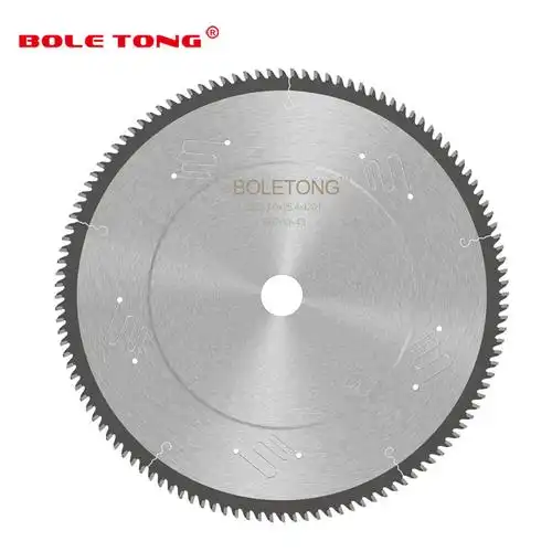 0成交0件博野hirono精密铝合金锯片10寸120齿铝用切割片450/500双头锯