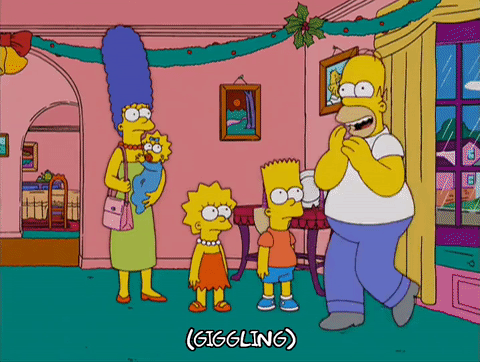 辛普森一家gif卡通gif霍默gif