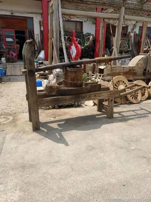 38清代木制榨油机_价格8000.0000元_第5张_7788收藏__收藏热线