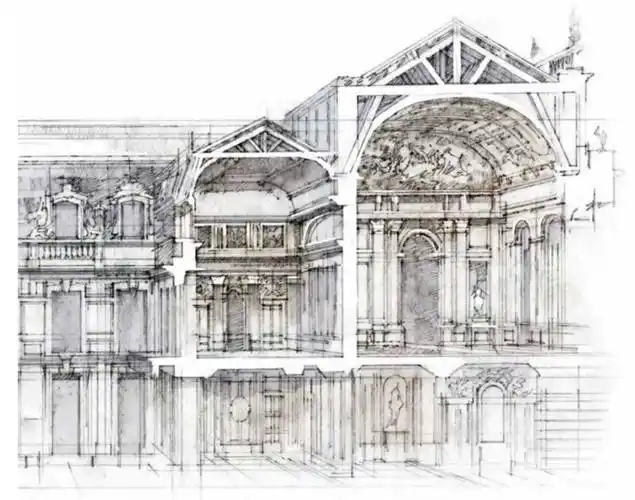 凡尔赛宫的园林以大量水体为特色,包括11座喷泉和大运河.