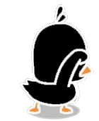黑色抖音小黄鸭跳舞gif 动图_动图_抖音_gif_小黄_跳舞表情