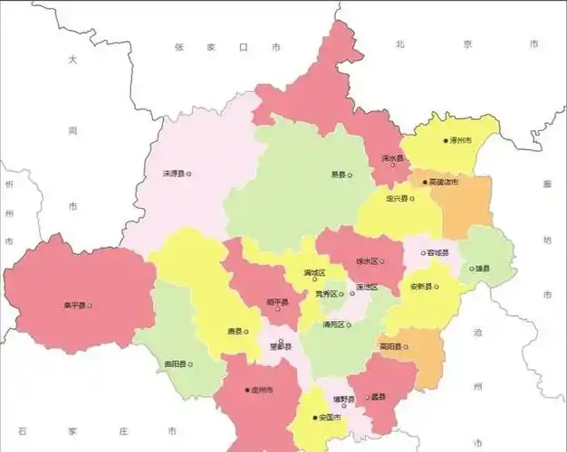 从一张漏洞百出的河北省行政区划地图谈开起