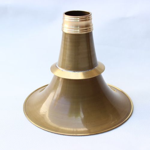 贤怀达加厚民间唢呐碗黄铜碗广东唢呐碗广西唢呐碗口喇叭口无缝 黄铜