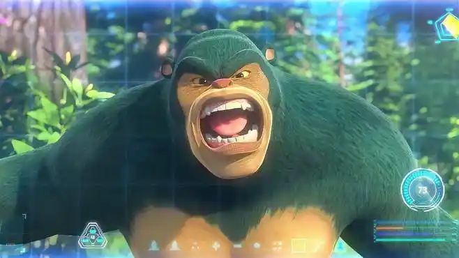 熊出没:黑风吼叫威力大,把洞洞幺吓坏了,可天才威却非常满意-母婴亲子