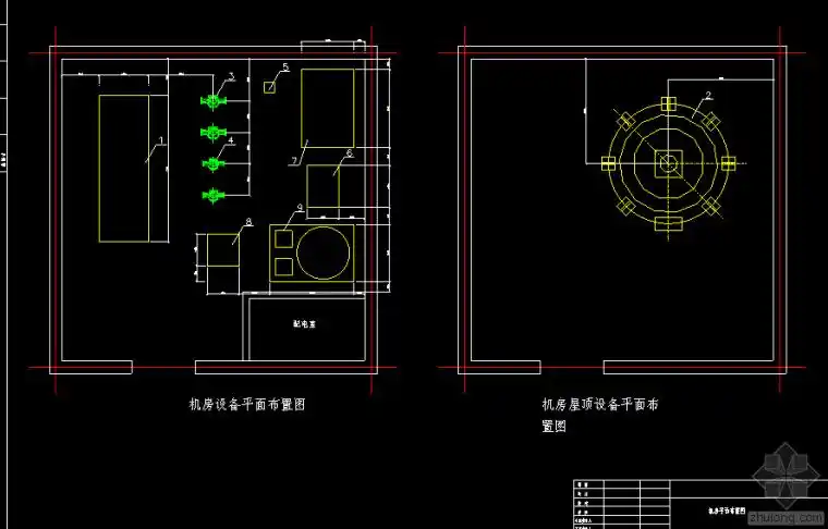 [分享]办公楼格力空调施工图资料下载